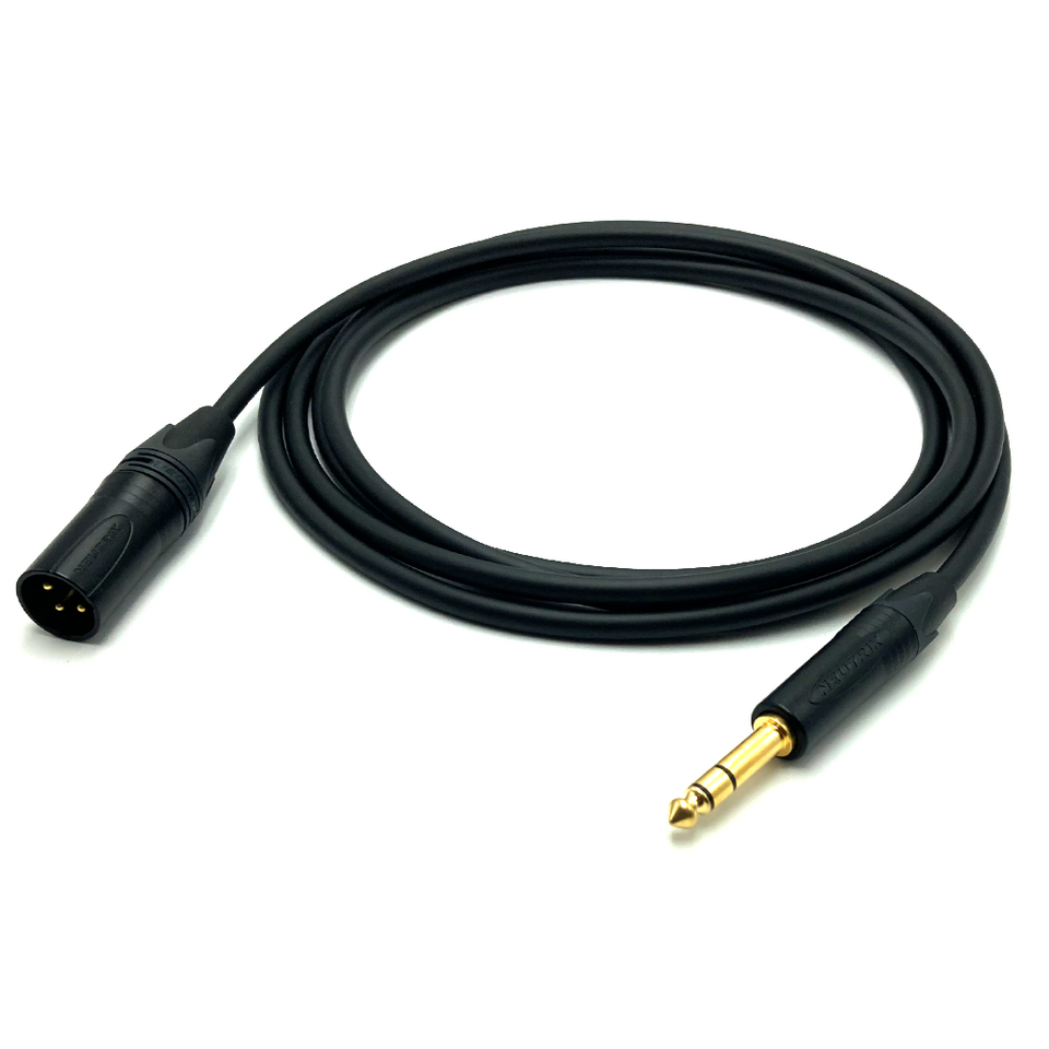 Mogami Neglex Quad Interconnect Cable - MXLR to 1/4" TRS