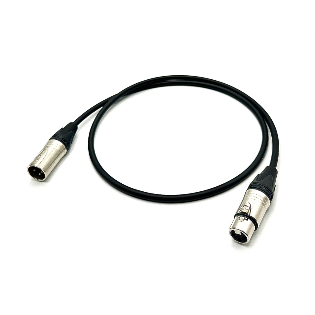 Digiflex XLR F - XLR M 10 Microphone Canare Quad Cable with Neutrik Gold  Connectors CXX-C4-10-BLACK Audio Cables - Vistek Canada Product Detail