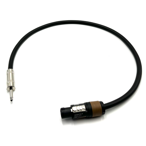 1/4" to speakON Guitar Amp Head Speaker Cable
